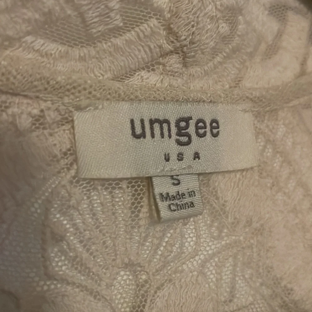 UMGEE off white Lace Kimono size small - Picture 2 of 3